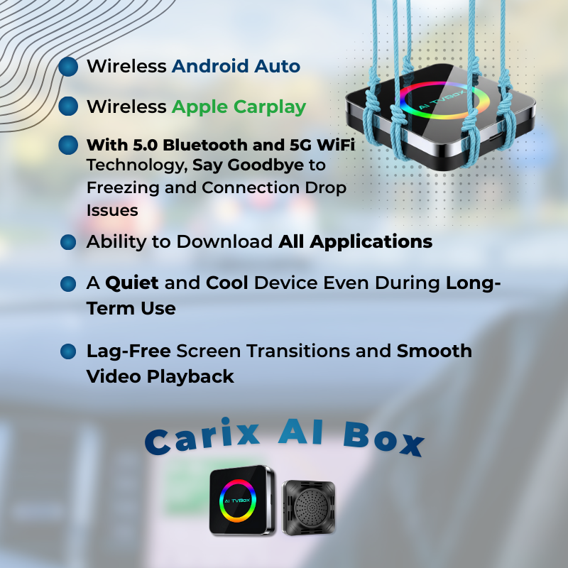 Carix Ai Box | Watch Youtube, Netflix, TikTok…